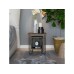 HANAH HOME Komoda Acres Nightstand Dark Coffee