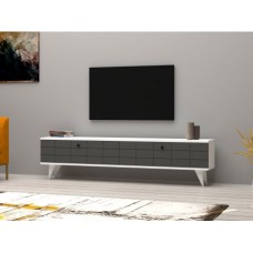HANAH HOME TV polica Alberi Anthracite White (835PUQ3001)