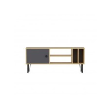 HANAH HOME TV polica Arven Oak Anthracite 1 (935CMN2301)