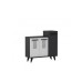 HANAH HOME Cipelarnik Asimo Anthracite White (475OLV1833)
