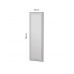 HANAH HOME Ogledalo Buhem White