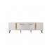 HANAH HOME TV polica Detas White Gold (475OLV1136)