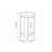 HANAH HOME Elos Oak Anthracite (2 komada)