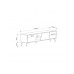 HANAH HOME TV polica Fiona Oak White (776HMS3107)