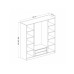 HANAH HOME Garderober Kale 3868