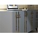 HANAH HOME Komoda Asel Anthracite Gold
