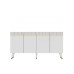 HANAH HOME Komoda Defne White Gold