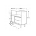 HANAH HOME Komoda ON6 W