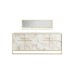 HANAH HOME Komoda Polka Aynalı White