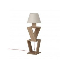 HANAH HOME Podna lampa Kozena Oak White