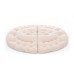 HANAH HOME Lazy bag Kiku Large Cream