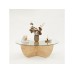 HANAH HOME Sto za dnevnu sobu Lily Sapphire Oak