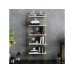 HANAH HOME Polica za knjige Piante White Gold