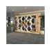 HANAH HOME Polica za knjige Sueno White Oak