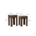 HANAH HOME Set stolova Collesium 2 Walnut