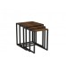 HANAH HOME Set stolova Tali Black Walnut