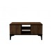 HANAH HOME Sto za dnevnu sobu Gediz Walnut Black