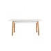 HANAH HOME Trpezarijski set Santiago White Green