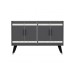 HANAH HOME TV polica Ilda Anthracite (327ODS1133)