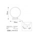 OPVIQ Stona lampa Halka 13308
