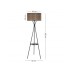 OPVIQ Podna lampa Venedik 534LUN3705