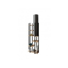 OPVIQ Podna lampa Vogue Black Natural