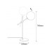 OPVIQ Stona lampa Best 646 ML