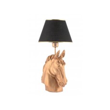 OPVIQ Stona lampa Horse Black Gold