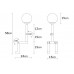 OPVIQ Stona lampa Milet N 834
