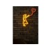 WALLXPERT Dekorativna rasveta Balloon Girl Yellow