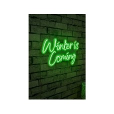 WALLXPERT Dekorativna rasveta Winter is Coming Green