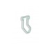 WALLXPERT Dekorativno LED osvetljenje, SOCKS, zelene (395NGR1965)