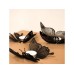 WALLXPERT Set svećnjaka Papilio Tealight Set of 3 APT581 Black