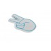 WALLXPERT Dekorativna rasveta Victory Sign Blue
