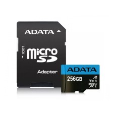 A DATA UHS-I MicroSDXC 256GB class 10 + adapter AUSDX256GUICL10A1-RA1