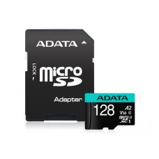 ADATA UHS-I U3 MicroSDHC 128GB V30S class 10 + adapter AUSDX128GUI3V30SA2-RA1