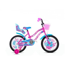 ADRIA BMX 16''HT FANTASY pink-plavo