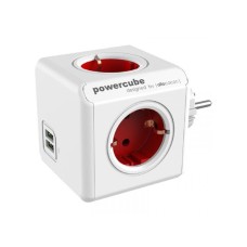 ALLOCACOC PowerCube Original USB 4xSchuko + dual USB 1202RD/DEOUPC