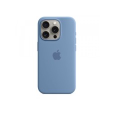 APPLE IPhone 15 Pro Silicone Case w MagSafe - Winter Blue (mt1l3zm/a)