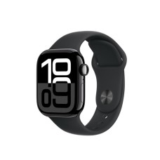 APPLE Watch S10 GPS 42mm Jet Black Alu Case with Black Sport Band - S/M (mwwe3qv/a)