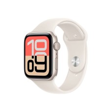 APPLE Watch SE 3 GPS 44mm Starlight Aluminium Case with Starlight Sport Band - M/L (mehj4et/a) APPLE Watch SE 3 GPS 44mm Starlight Aluminium Case with Starlight Sport Band - M/L (mehj4et/a)