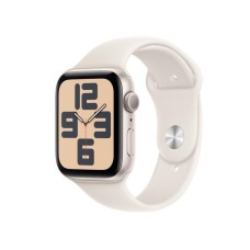 APPLE Watch SE2 v3 GPS 44mm Starlight Alu Case with Starlight Sport Band - M/L (mxev3qv/a)