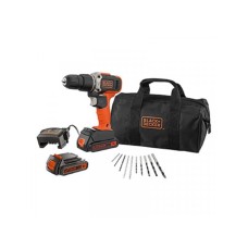 BLACK&DECKER Akumulatorska udarna bušilica odvijač 18V Li-ion BCD003BA10S