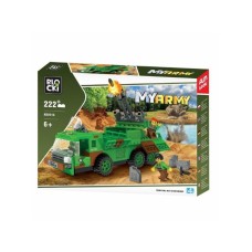 Blocki Kocke Vojni kamion sa raketom 76/0916 Blocki Kocke Vojni kamion sa raketom 76/0916