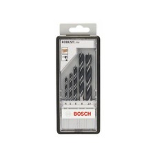 BOSCH 5-delni Robust Line set spiralnih burgija za drvo 2607010527, 4; 5; 6; 8; 10 mm BOSCH 5-delni Robust Line set spiralnih burgija za drvo 2607010527, 4; 5; 6; 8; 10 mm