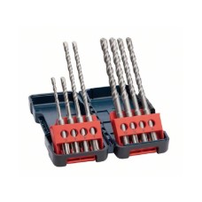 BOSCH 8-delni set hamer burgija SDS plus-3, Tough Box 2607019903 BOSCH 8-delni set hamer burgija SDS plus-3, Tough Box 2607019903