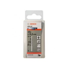 BOSCH Burgija za metal HSS-Co, DIN 338 4,1 x 43 x 75 mm pakovanje od 10 komada BOSCH Burgija za metal HSS-Co, DIN 338 4,1 x 43 x 75 mm pakovanje od 10 komada