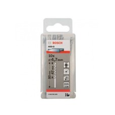 BOSCH Burgija za metal HSS-G, DIN 338 4,7 x 47 x 80 mm pakovanje od 10 komada BOSCH Burgija za metal HSS-G, DIN 338 4,7 x 47 x 80 mm pakovanje od 10 komada