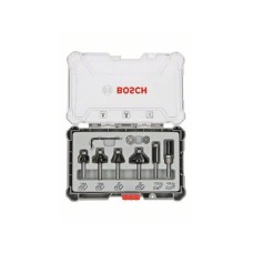 BOSCH Komplet glodala, 6 komada, Trim&Edging držač od 6 mm 2607017468 BOSCH Komplet glodala, 6 komada, Trim&Edging držač od 6 mm 2607017468