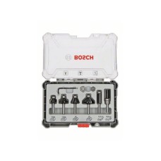 BOSCH Komplet glodala, 6 komada, Trim&Edging držač od 8 mm BOSCH Komplet glodala, 6 komada, Trim&Edging držač od 8 mm